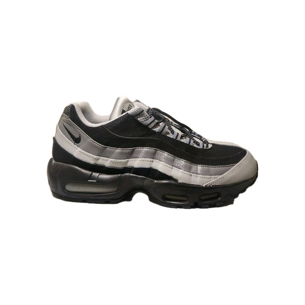 Nike Air Max 95 Black Wolf Gray Running Shoes 749766-005 Mens Size 11 2015